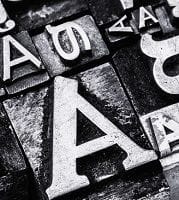 A history of typeface
